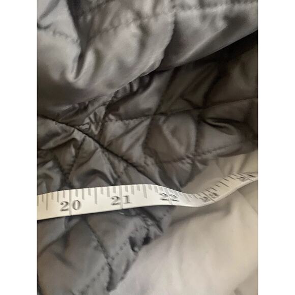 Totes Puffer Coat Weather Stoppers Women M Gray Faux Fur Hood Parka Jacket - Picture 7 of 16